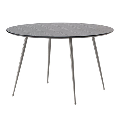 Mason Dining Table – Brushed Silver Legs