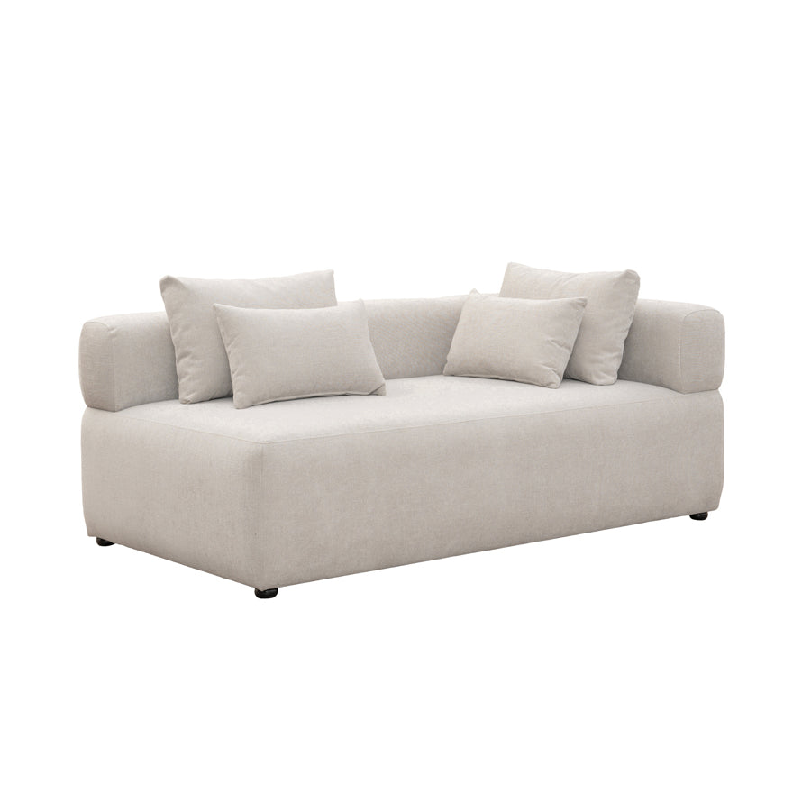Beck Right Hand Chaise Longue – Parchment
