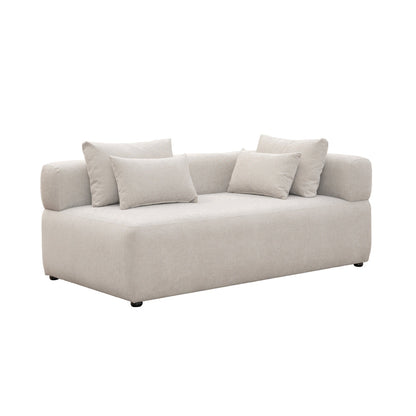 Beck Right Hand Chaise Longue – Parchment