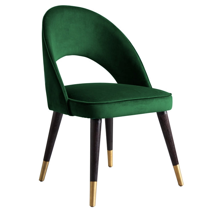 Rossini Dining Chair Bottle  Green
