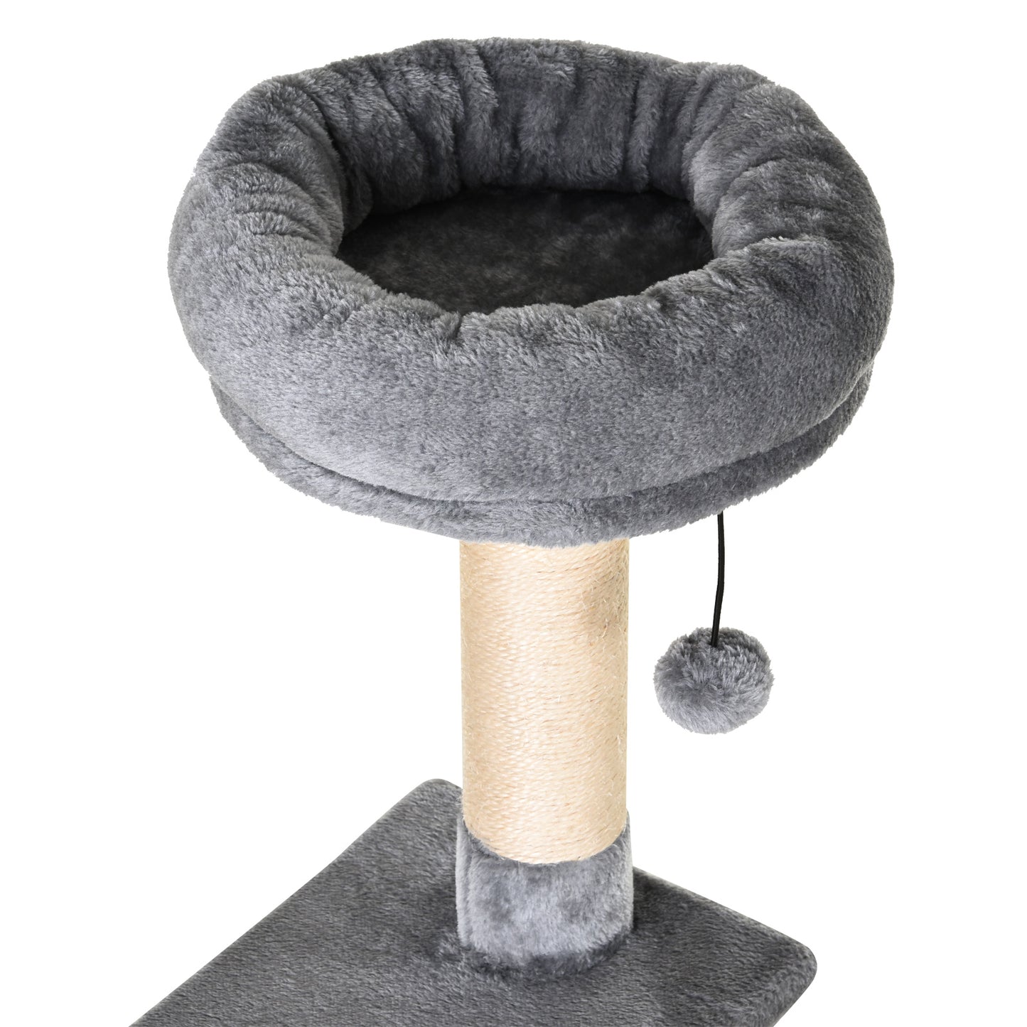 Cat Tree for Indoor Cats Condo Tower Multi-level Height 150CM Kittens Activity Stand House with Toys & Various Scratching Posts