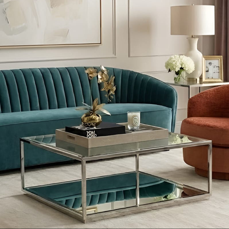 Rippon Silver Square Coffee Table