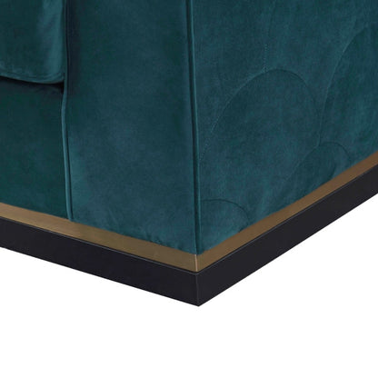 Pino Two Seat Sofa - Peacock