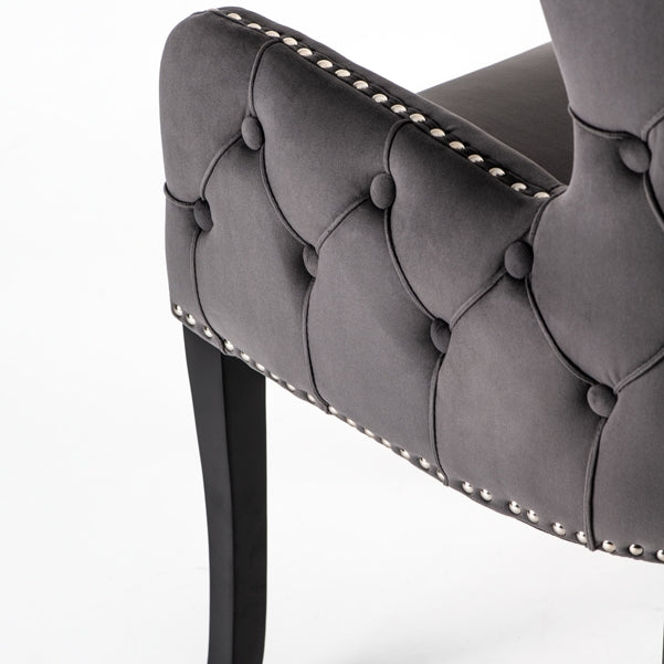 Margonia Carver Chair - Storm Grey