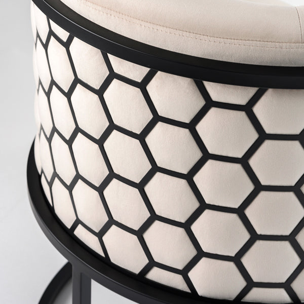 Alveare Dining Chair Black – Chalk