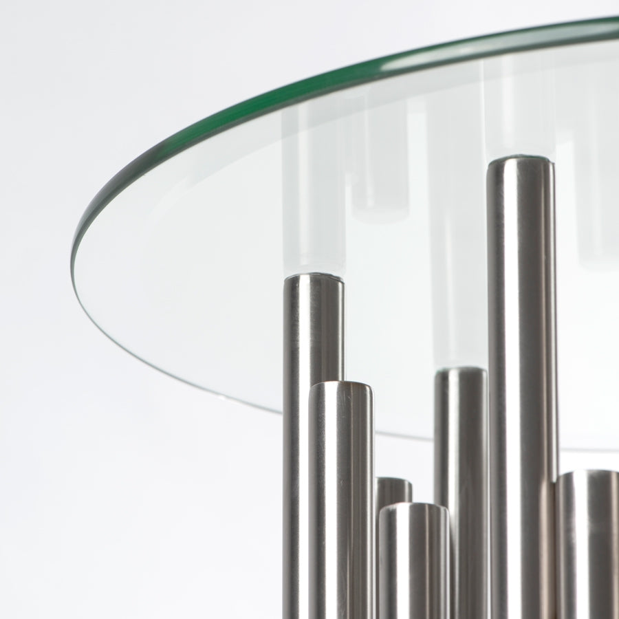 Rubell Silver Side Table