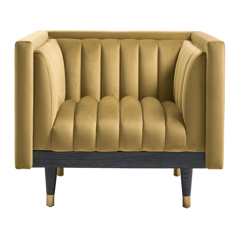 Metz Armchair - Olive