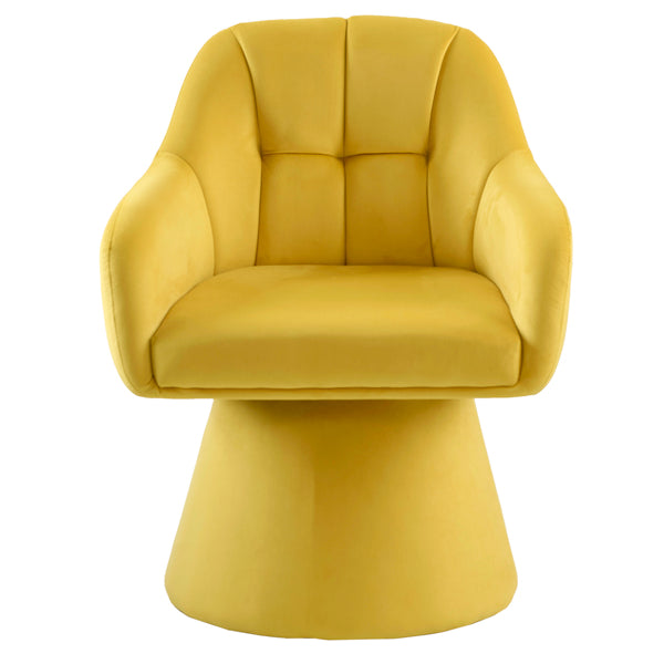 Orbit Dining Chair – English Mustard