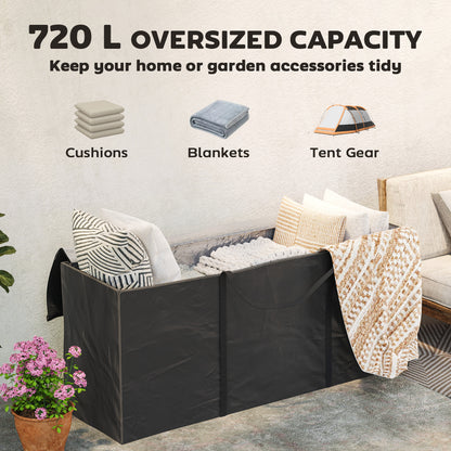 720 L Garden Furniture Cushion Storage Bag, 600D Oxford Fabric