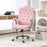 Home Office Chair with Adjustable Height Tilt Function Pink