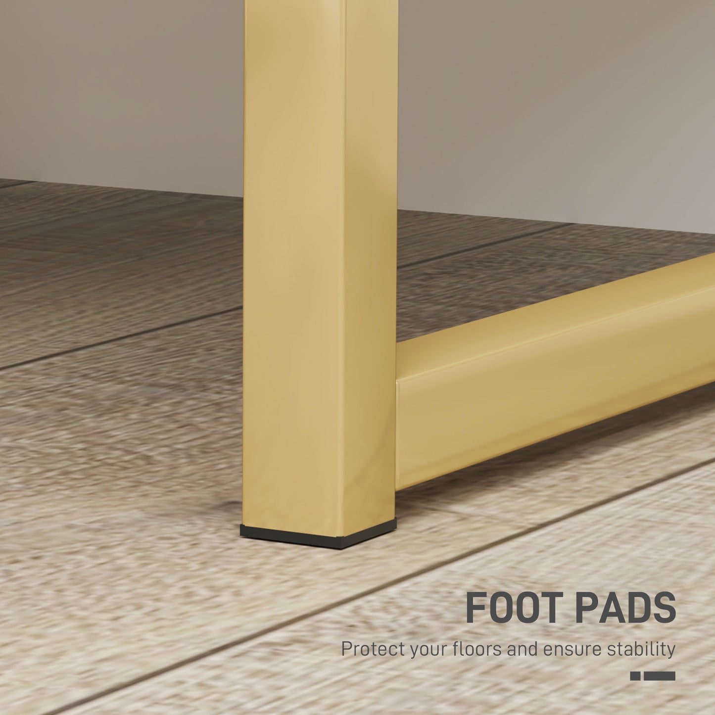 Bedside Table with 2 Drawers for Bedroom, Living Room, White