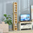 12-tier Media Storage Cabinet 204 CDs Shelf Tower Multimedia Organizer Rack Stand Bookcase Display Unit