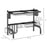 Over The Sink Dish Drainer Rack, 2 Tier Dish Rack for Kitchen, Black