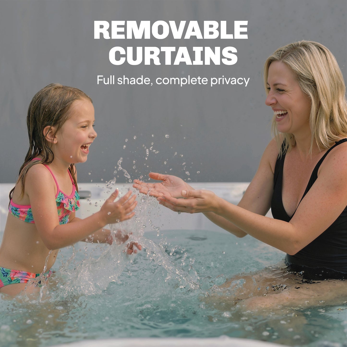 3 x 4 m Outdoor Garden Gazebo with UPF50+ Double Roof, Dark Grey