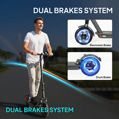 Electric Scooter, Folding E-Scooter with 350W Motor, 30km Range