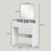 Dressing Table with Mirror, LED Lights, Drawers, for Bedroom, White