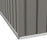 8 x 6ft Outdoor Garden Storage Shed, Metal Tool House with Ventilation and Sliding Doors, Grey