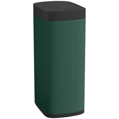 50L Sensor Bin, Touchless Kitchen Bin, Battery Operated, Dark Green
