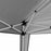 3 x 3 m Garden Pop Up Gazebo Marquee Party Tent Wedding Canopy, Height Adjustable with Carrying Bag, Grey