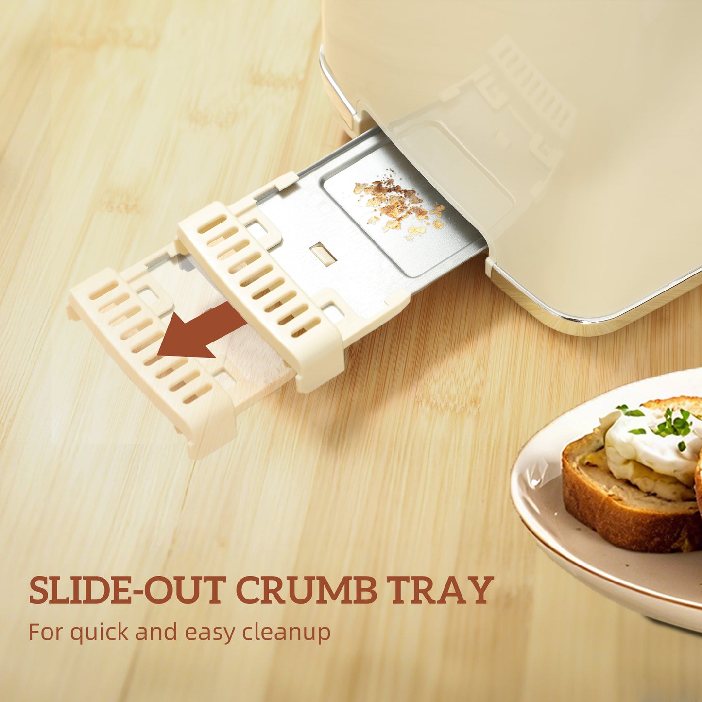 1.7L 3000W Boil Kettle and Toaster Set