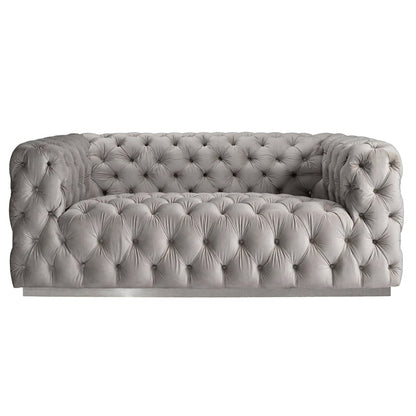 Frankfurt Two Seat Sofa - Dove Grey
