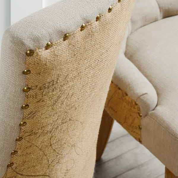 Torino Rustic Scoop Back Dining chair
