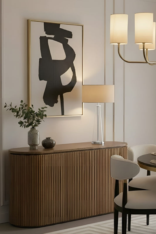 Calisto Silver Table Light