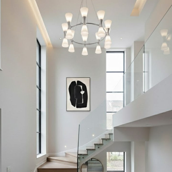 Camille Chandelier Chrome