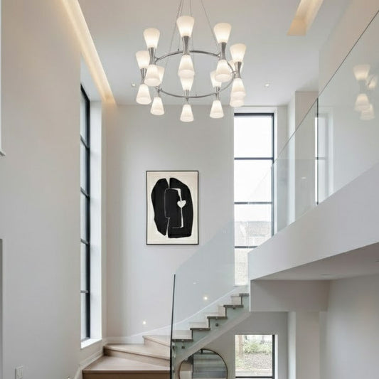 Camille Chandelier Chrome