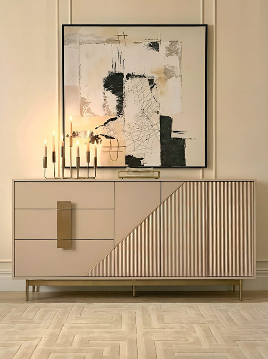 Improvison - Hand-Painted Wall Art