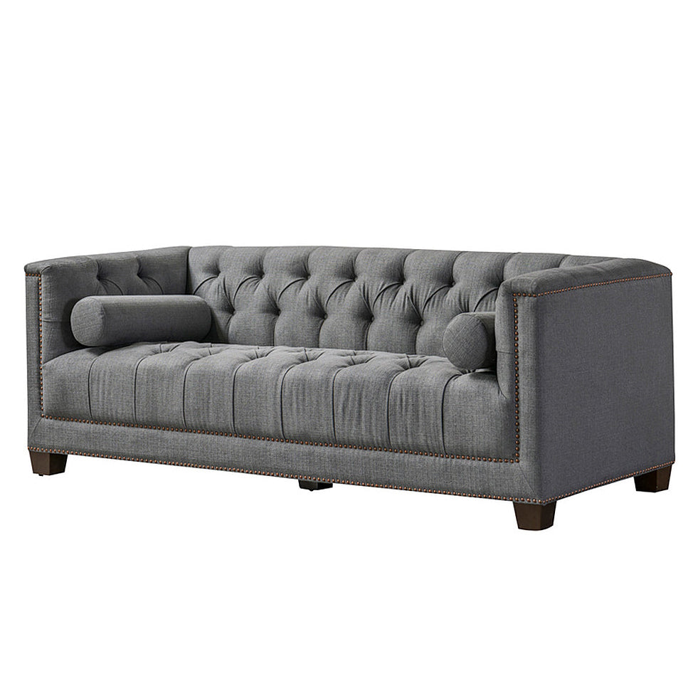 Bankes Three Seat Sofa - Charcoal