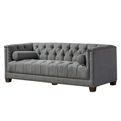 Bankes Three Seat Sofa - Charcoal