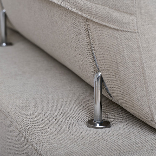 Heather Left Hand Corner Sofa - Taupe