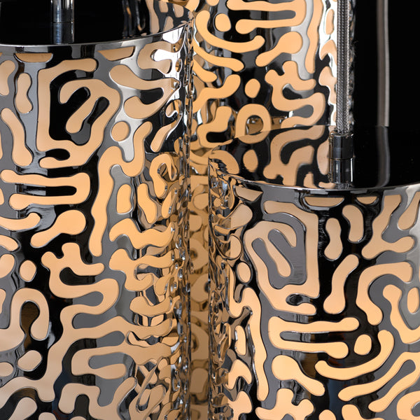 Moray Seven Light Pendant Chrome