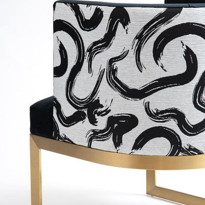 Suki Dining Chair – Brushed Brass Base
