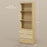 180cm Tall Bookshelf Free Standing Storage Shelf Unit with Storage Oak