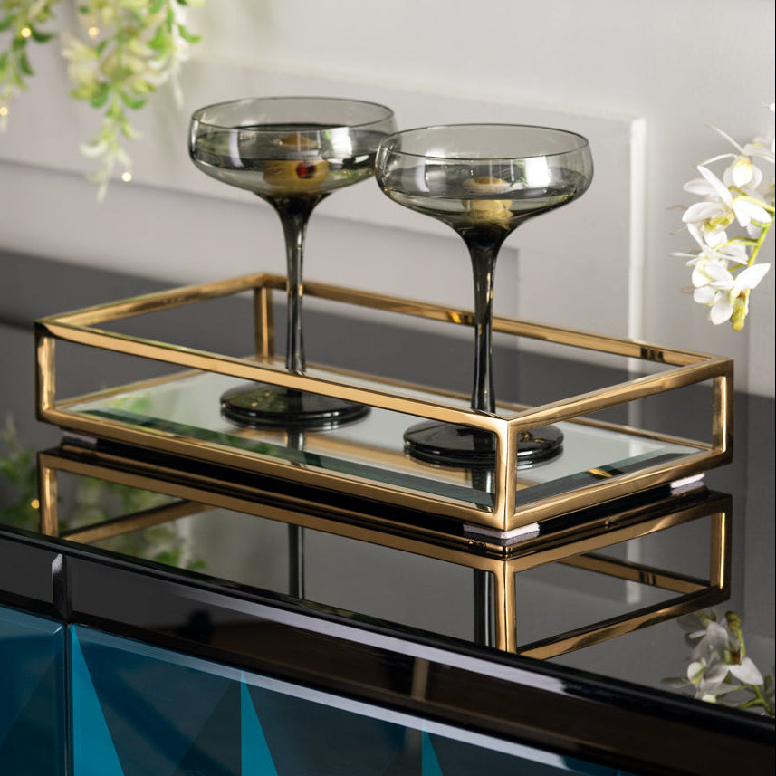 Rippon Brass Rectangle Tray