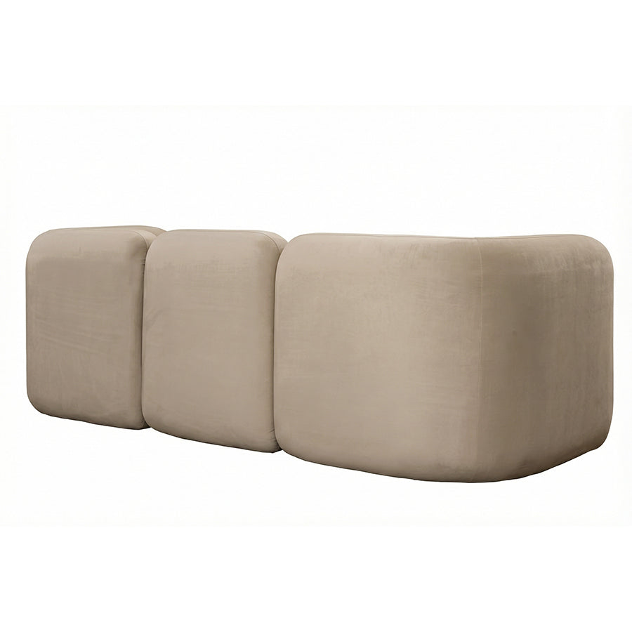 Munich Three Seat Sofa – Taupe