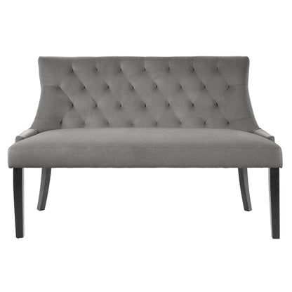 Torino Bench – Smoke – Black Legs