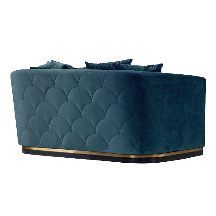 Pino Two Seat Sofa - Peacock