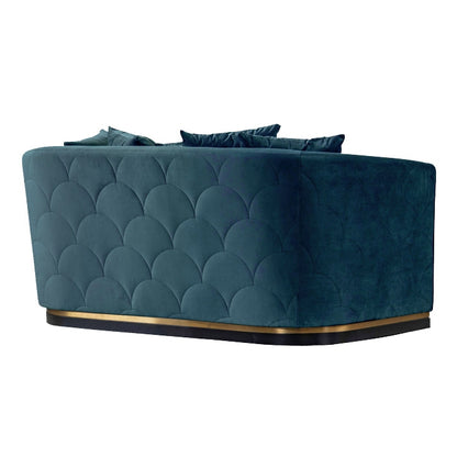 Pino Two Seat Sofa - Peacock