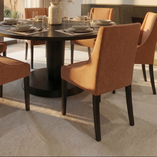 Chatsworth dining chair -Terracotta