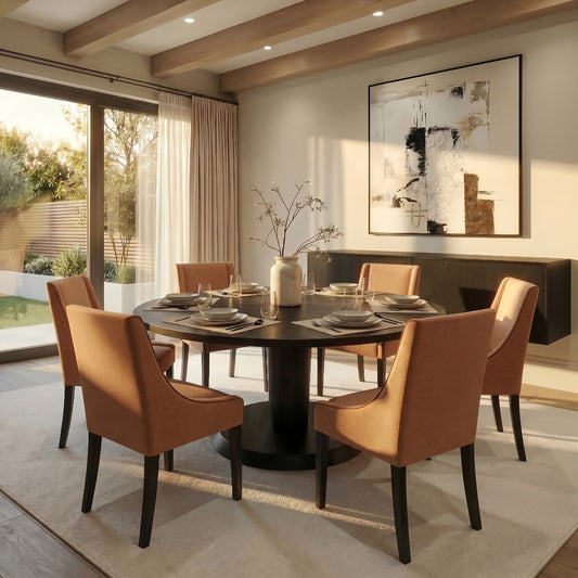 Chatsworth dining chair -Terracotta