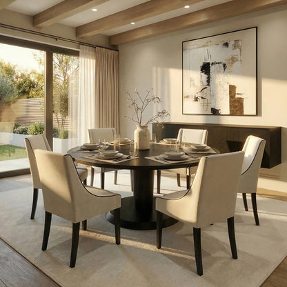 Chatsworth Dining Chair – Two Tone Calico