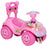 Ride on Toy, Foot to Floor Design with Music, Light, Horn, Pink