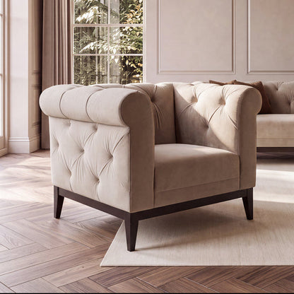 Claremont Armchair - Taupe