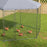 4 x 3.5 x 2.6m Chicken Coop for 10-15 Chickens, Hens, Rabbits, Ducks, Outdoor Garden Chicken Run