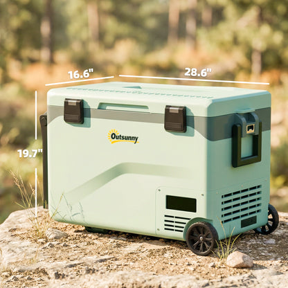Compressor Car Fridge Freezer, Camping Refrigerator w/ App Control