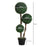 Artificial Plant Boxwood Ball Topiary Tree Indoor Outdoor, 90cm