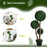 Artificial Plant Boxwood Ball Topiary Tree Indoor Outdoor, 90cm